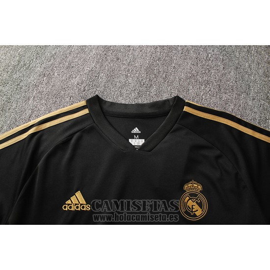 Chandal del Real Madrid Manga Corta 2019-2020 Negro